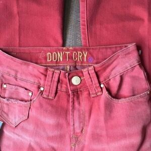 Don’t Cry Jeans Flare leg, New, Distressed jeans size 26